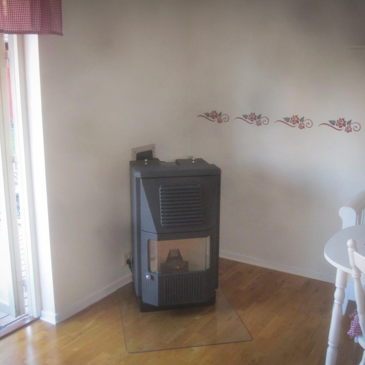 Pelletskamin utan skorsten