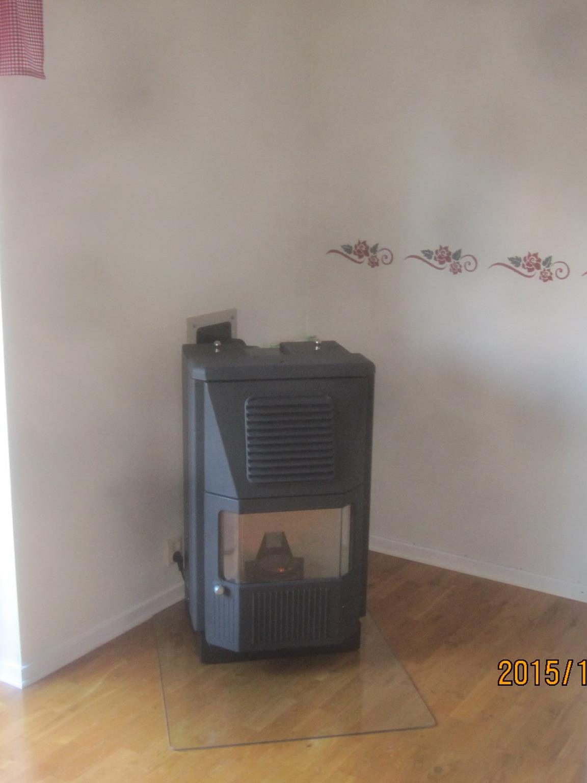 Pelletskamin utan skorsten