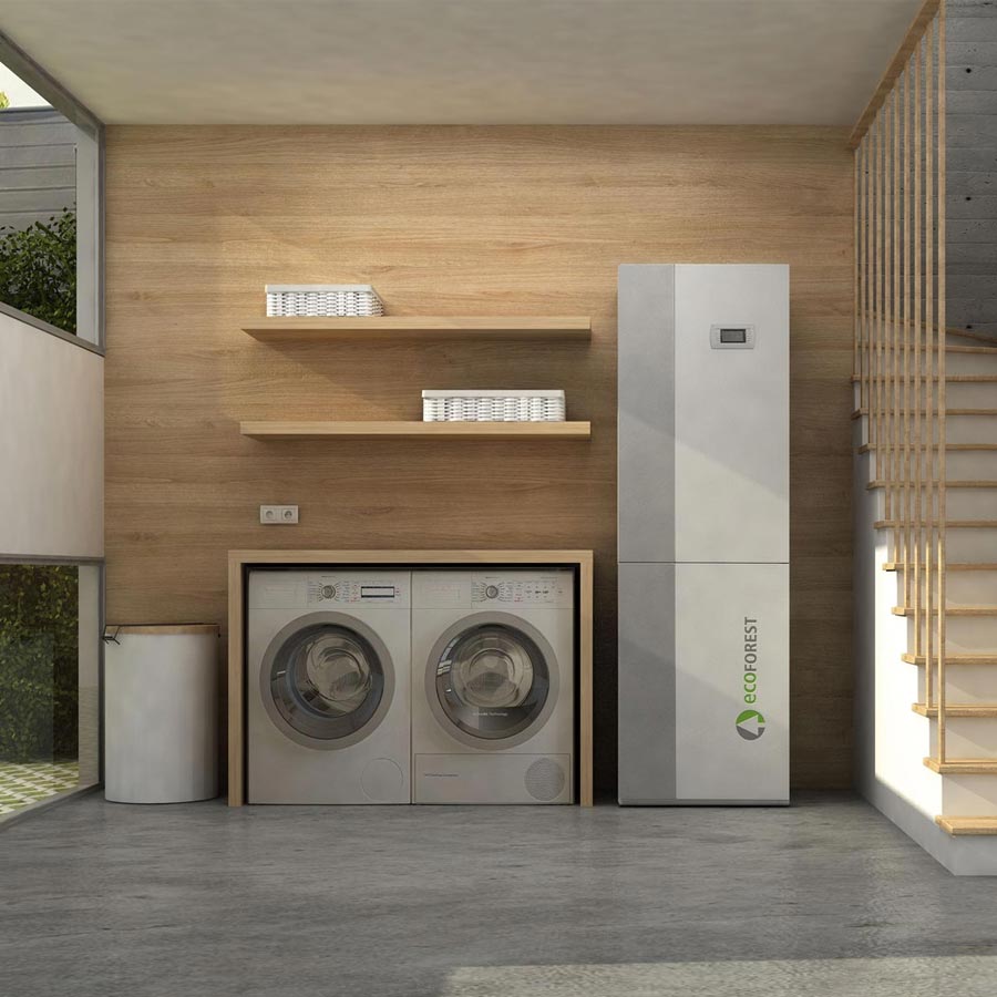 ecoGEO+ 1-6 BASIC | ecoFOREST Brine-vatten värmepumpar